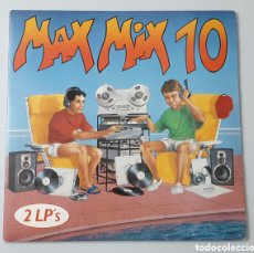 Discos de vinilo: 2 LPS V/A MAX MIX VOL.10 (ESPAÑA - MAX MUSIC - 1990) COMO NUEVO IMPECABLE!!. Lote 363598415
