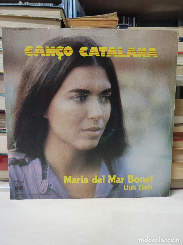 Discos de vinilo: LLUIS LLACH MAR&Iacute;A DEL MAR BONET - Foto 2