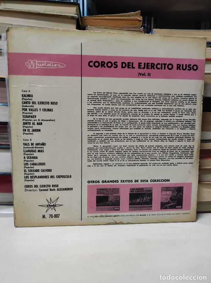Discos de vinilo: LOS COROS DEL EJERCITO RUSO - Foto 2