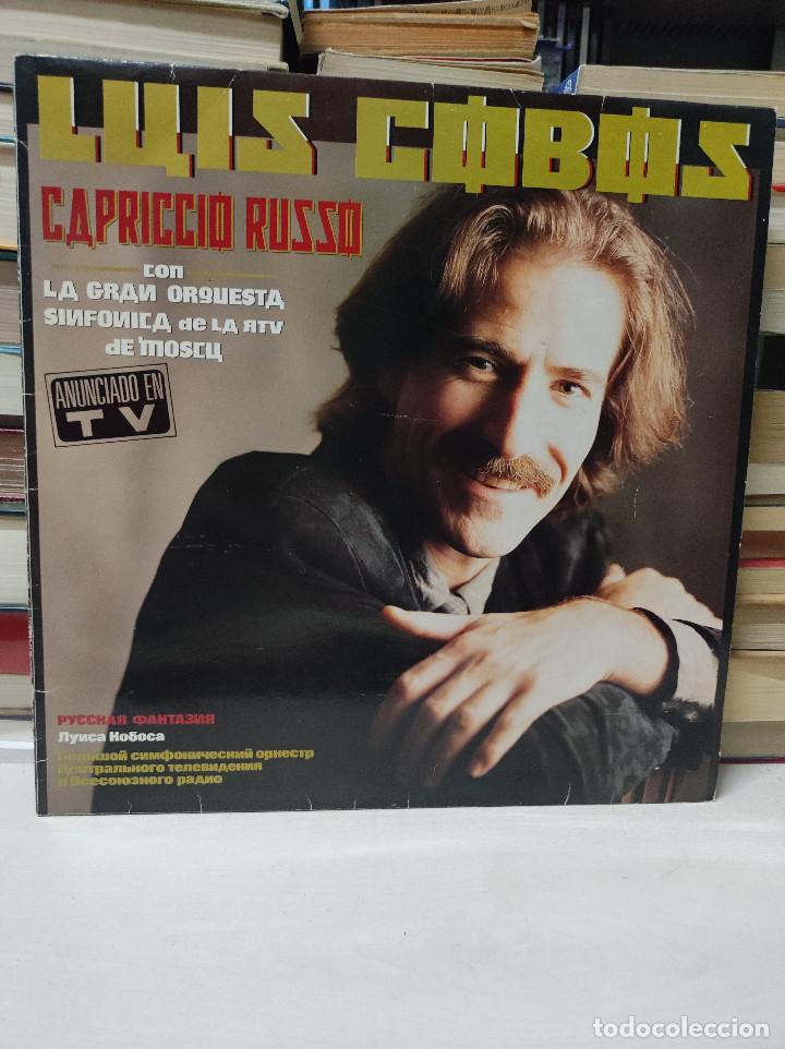 Discos de vinilo: LUIS COBOS CAPRICCIO RUSSO - Foto 1