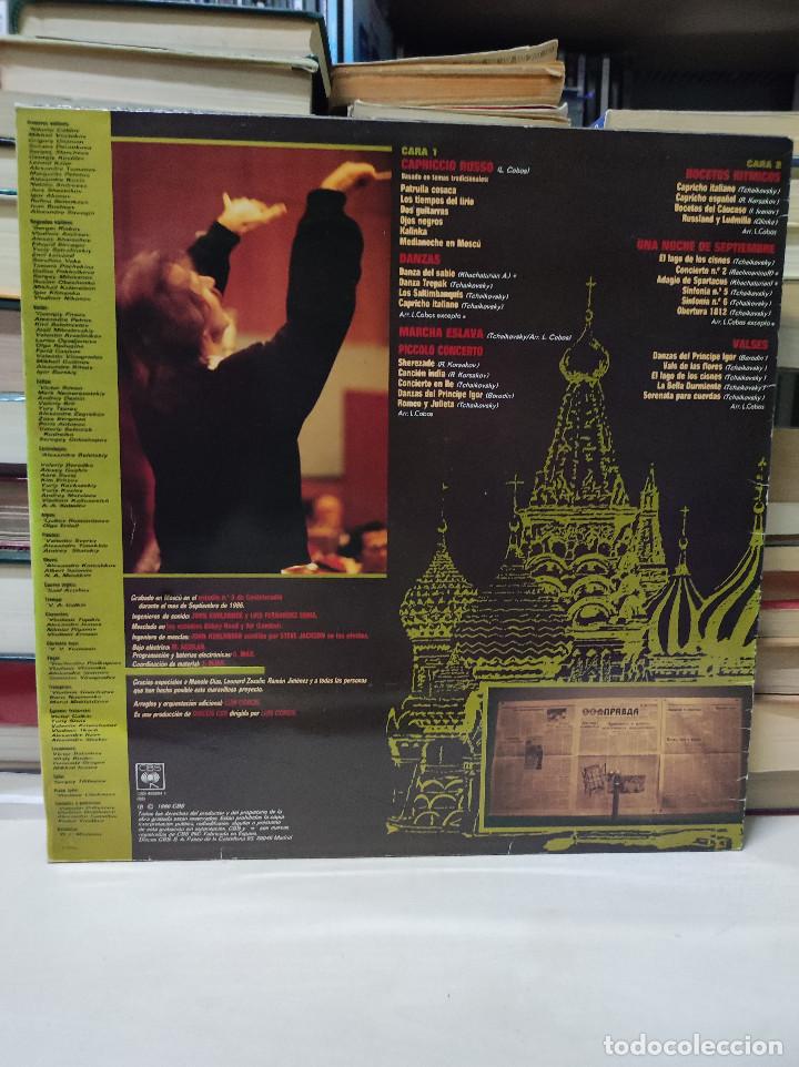 Discos de vinilo: LUIS COBOS CAPRICCIO RUSSO - Foto 2