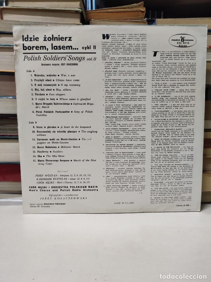 Discos de vinilo: POLISH SOLDIERS SONGS - Foto 2