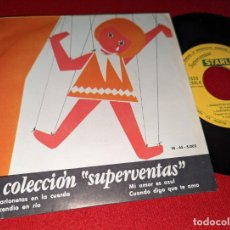 Discos de vinilo: SUPERVENTAS STARLUX INCENDIO EN RIO/MARIONETAS EN LA CUERDA +2 EP 7'' 1967 DISCO REGALO PROMO. Lote 363624380