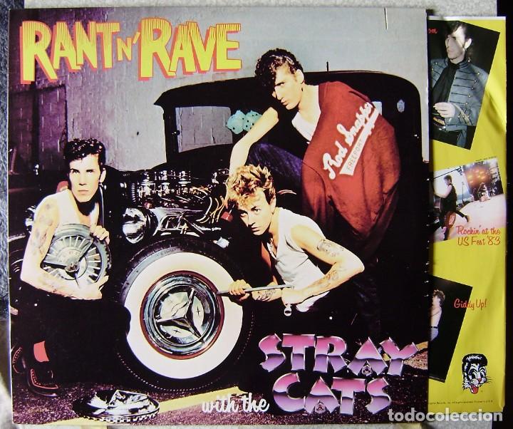 Discos de vinilo: RANT N&acute;RAVE WITH THE STRAY CATS...EX+ - Foto 1