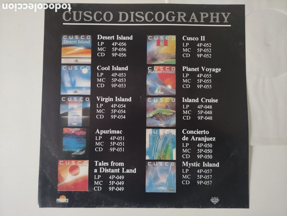 Discos de vinilo: Cusco &ndash; Apurimac - Area Creativa &ndash; 4P-051 - 1991 - Foto 6
