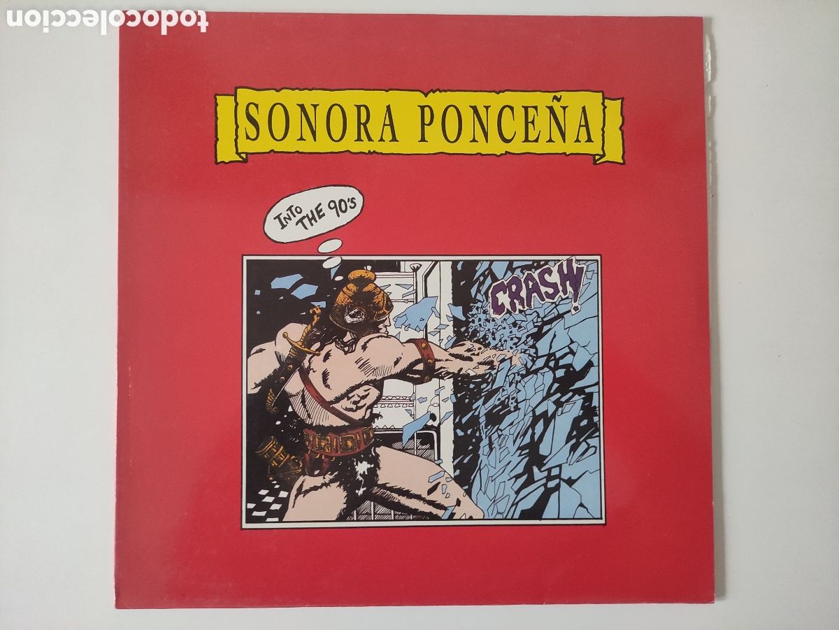 Disques de vinyle: Sonora Ponce&ntilde;a Into The 90's - Manzana Producciones Discogr&aacute;ficas, S.A. &ndash; FML 59 - 1990