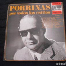 Discos de vinilo: LP PORRINAS POR TODOS LOS ESTILOS. Lote 363738985