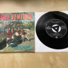 Discos de vinilo: RUDY VENTURA - OTRA VEZ EL RÍO DE LA LUNA / ROSITA CHA +2 EP SINGLE 7” 1962 SPAIN. Lote 363740130