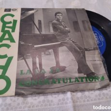Discos de vinilo: DISCO VINILO CHACHO SINGLE. 1968. RUMBA CATALANA. Lote 363742600