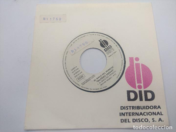 Discos de vinilo: WILFRIDO VARGAS/EL BAILE DEL PERRITO/SINGLE PROMOCIONAL. - Foto 1