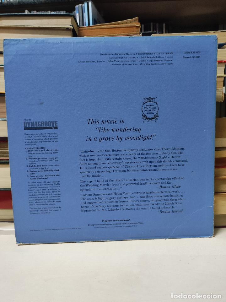 Discos de vinilo: MENDELSSOHN A MIDSUMMER NIGHTS DREAMS - Foto 2