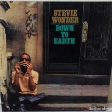 Discos de vinilo: STEVIE WONDER - DOWN TO EARTH TAMLA MOTOWN - 1974. Lote 363785750