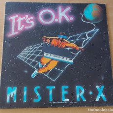 Discos de vinilo: MISTER X IT'S OK MAXI ESPAÑA 1986. Lote 363787675