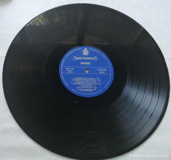Discos de vinilo: Raphael, Raphael, Hispavox HH 11-125 - Foto 5