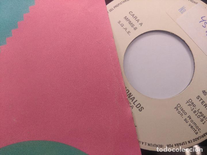 Discos de vinilo: LOS RONALDS/LA YUCA/SINGLE PROMOCIONAL. - Foto 2