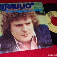 Discos de vinilo: BRAULIO A TU REGRESO A CASA/EL PROFESOR 7'' SINGLE 1979 SAUCE EXCELENTE ESTADO. Lote 363807570