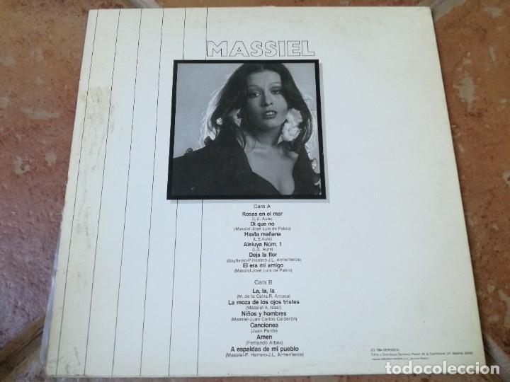Discos de vinilo: MASSIEL-ORIGINAL A&Ntilde;O 1984 - Foto 2