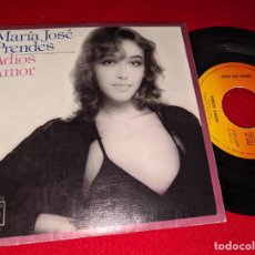 Discos de vinilo: MARIA JOSE PRENDES ADIOS AMOR/YO SOY MUJER SIN TI 7'' SINGLE 1976 CBS EDDY GUERIN. Lote 363810755