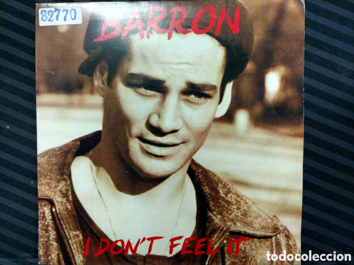 Discos de vinilo: Barron - I Dont Feel It (7&rdquo;, Single, Promo) - Foto 1