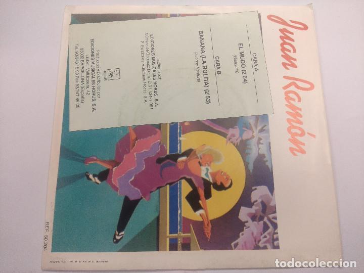 Discos de vinilo: JUAN RAMON/EL MUDO/SINGLE. - Foto 3