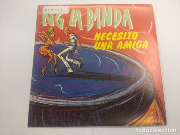 Discos de vinilo: NG LA BANDA/NECESITO UNA AMIGA/SINGLE. - Foto 1