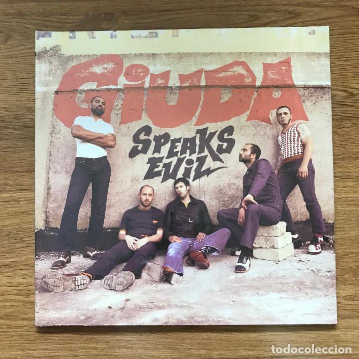 Discos de vinilo: GIUDA - SPEAKS EVIL (2015) - LP BURNING HEART NUEVO - Foto 1