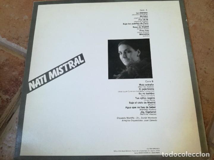 Discos de vinilo: NATI MISTRAL-ORIGINAL 1984 - Foto 2