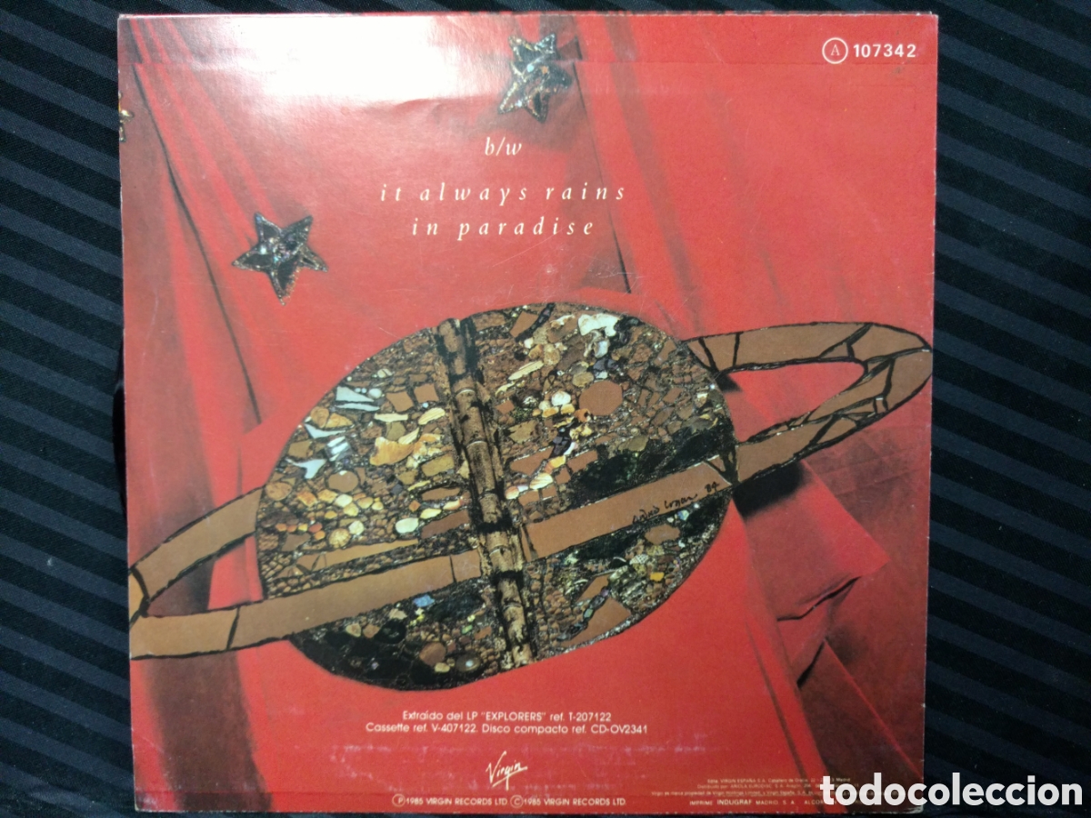 Discos de vinilo: The Explorers - Two Worlds Apart (7&rdquo;) - Foto 2