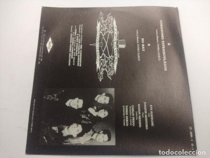Discos de vinilo: CORAZONES EXTRANGULADOS/SINGLE. - Foto 3