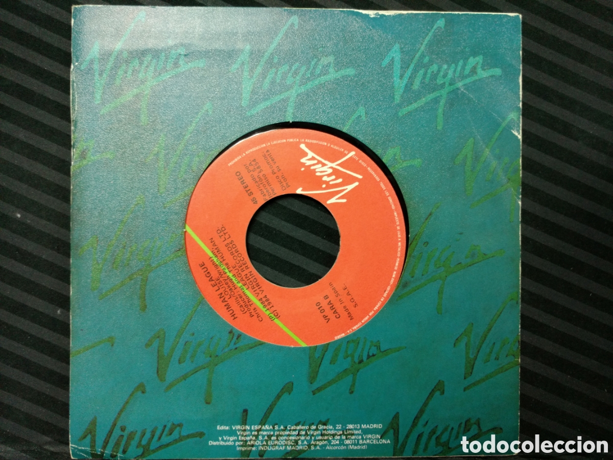 Discos de vinilo: The Human League - Louise (7&rdquo;, Single) - Foto 2