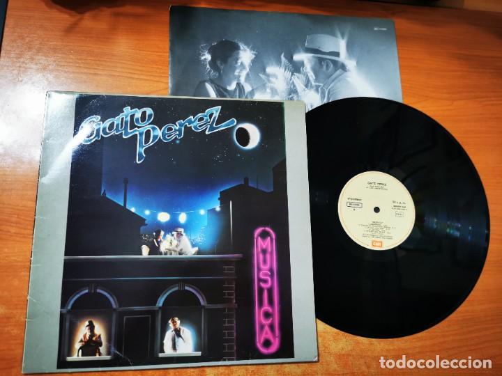 Vinyl-Schallplatten: GATO PEREZ M&uacute;sica LP VINILO DEL A&Ntilde;O 1983 DYANGO PACO EL CHANGO DIEGO CORTES JUAN CARLOS BAGLIETTO