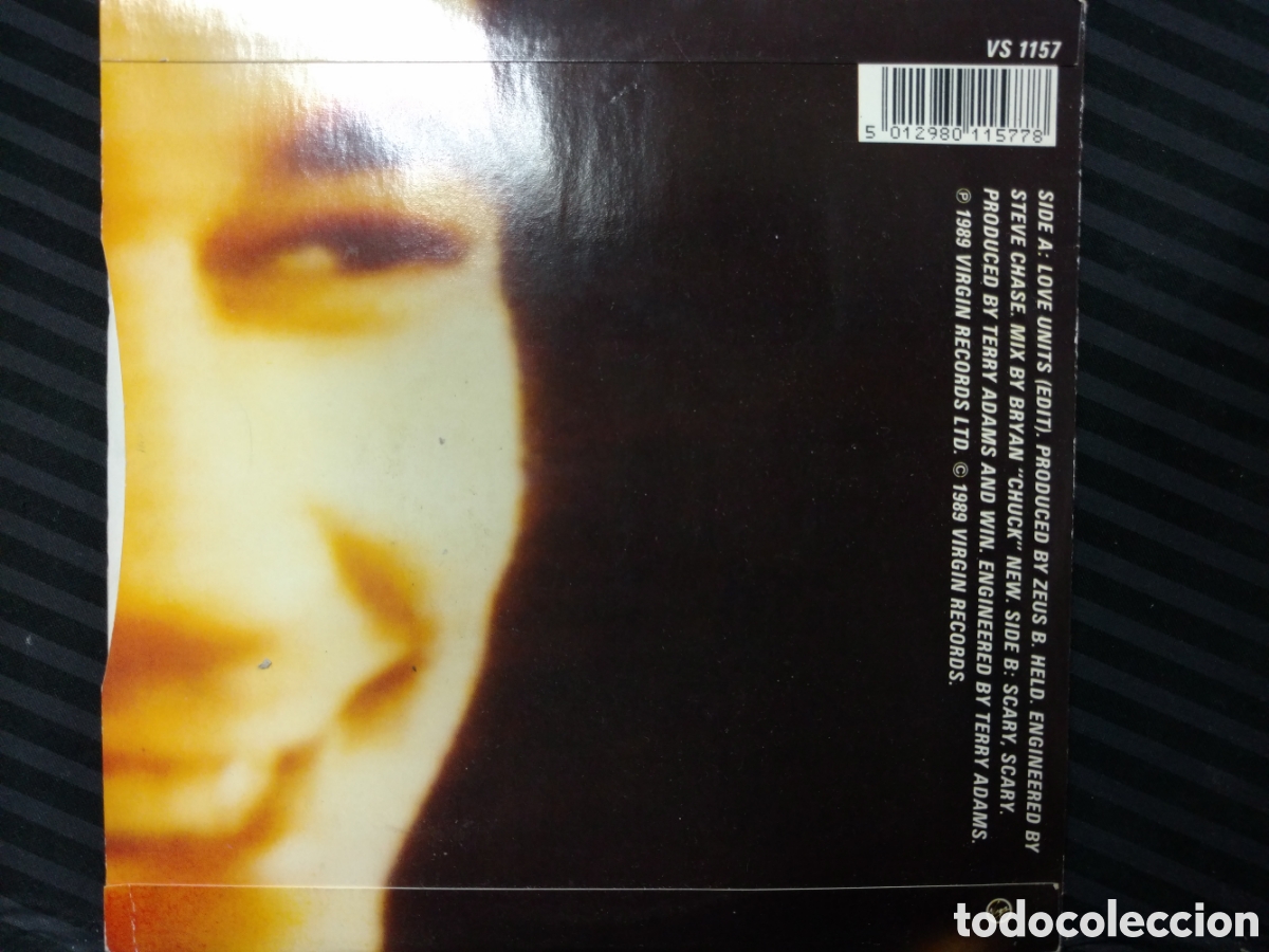 Discos de vinilo: Win - Love Units (7&rdquo;, Single) - Foto 2