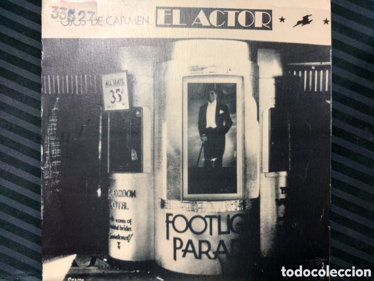 Discos de vinilo: Los Ojos De Carmen - El Actor (7&rdquo;, Single, Promo) - Foto 1