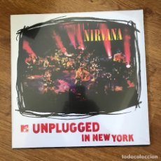 Discos de vinilo: NIRVANA - MTV UNPLUGGED IN NEW YORK (1994) - LP REEDICIÓN GEFFEN NUEVO