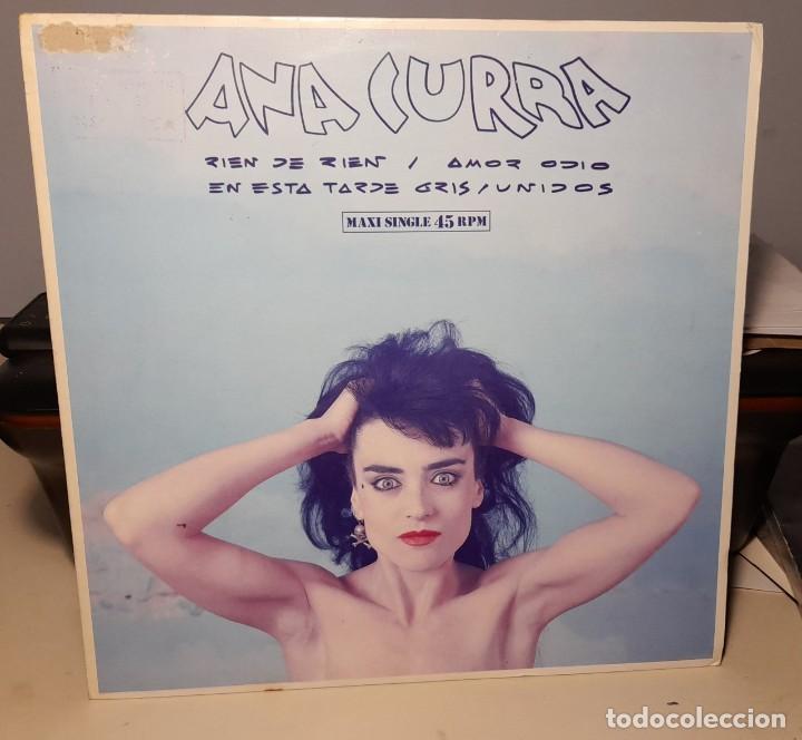 Discos de vinilo: MAXI ANA CURRA : RIEN DE RIEN + 3 - Foto 1