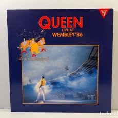 Discos de vinilo: QUEEN - LIVE AT WEMBLEY '86 (ESPAÑA 1992). Lote 363855570