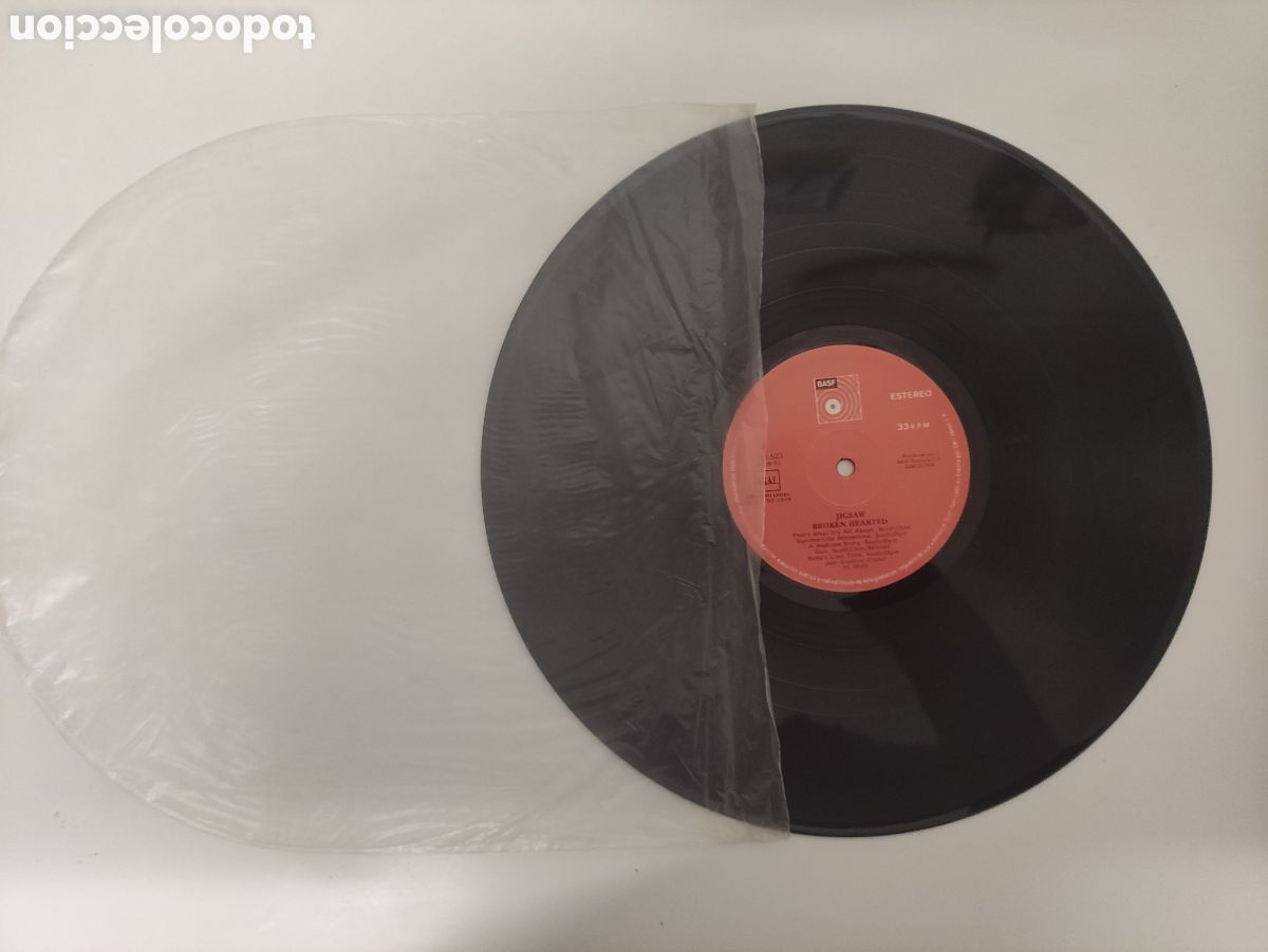 Discos de vinilo: Jigsaw &ndash; Broken Hearted - BASF &ndash; 32-53.523 - 1974 - Foto 5