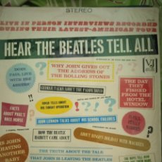 Discos de vinilo: HEAR THE BEATLES TELL ALL. 1986. LP.. Lote 363864390