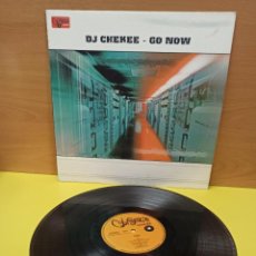 Discos de vinilo: MAXI SINGLE - DISCO DE VINILO - DJ CHEKEE - GO NOW. Lote 363865775