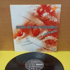 Discos de vinilo: MAXI SINGLE - DISCO DE VINILO - POLLO DJ VS REDNOISE - DO IT RIGHT. Lote 363865900