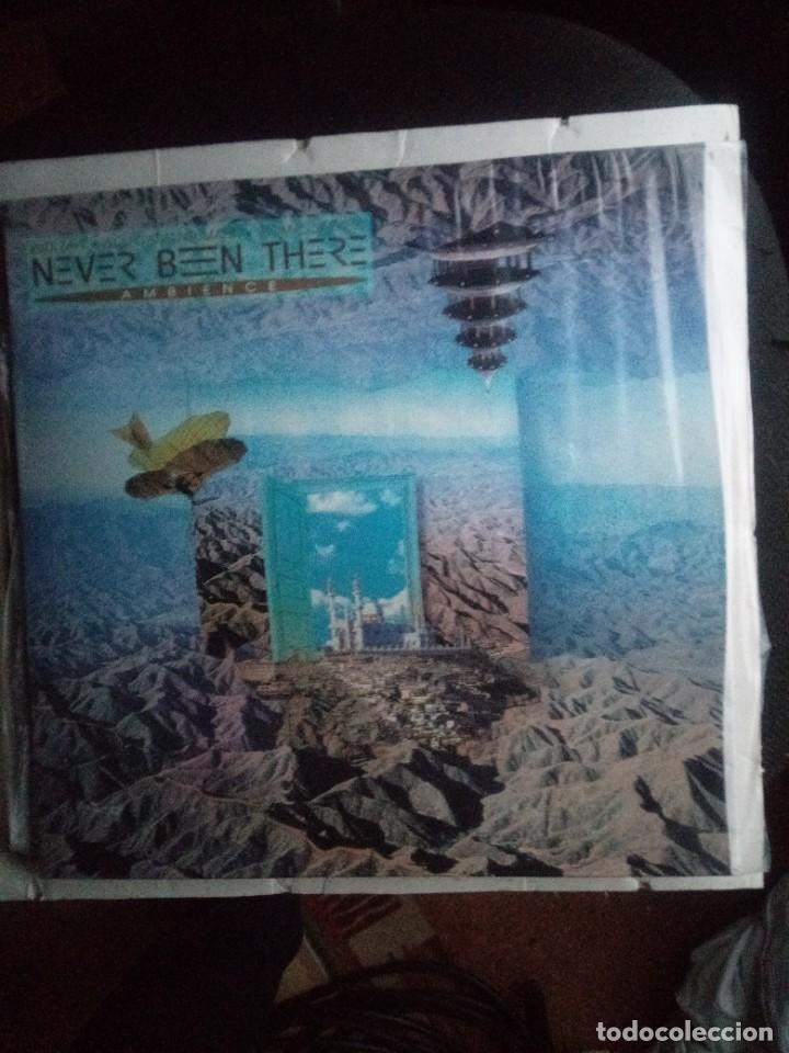 Discos de vinilo: never been there ambience 1990 lp - Foto 1