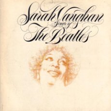 Disques de vinyle: SARAH VAUGHAN - SONGS OF THE BEATLES / LP ATLANTIC 1981 RF-14094. Lote 363874135
