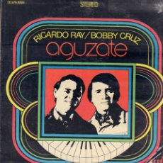 Disques de vinyle: RICARDO RAY Y BOBBY CRUZ - AGUZATE / LP ALEGRE RECORDS / BUEN ESTADO RF-14100. Lote 363874750