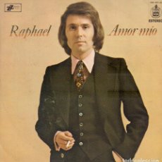 Disques de vinyle: RAPHAEL - AMOR MIO / LP HISPAVOX DE 1974 RF-14110. Lote 363878520