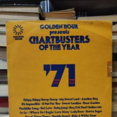 Discos de vinilo: GOLDEN HOUR PRESENTS CHARTBUSTERS OF THE YEAR `71