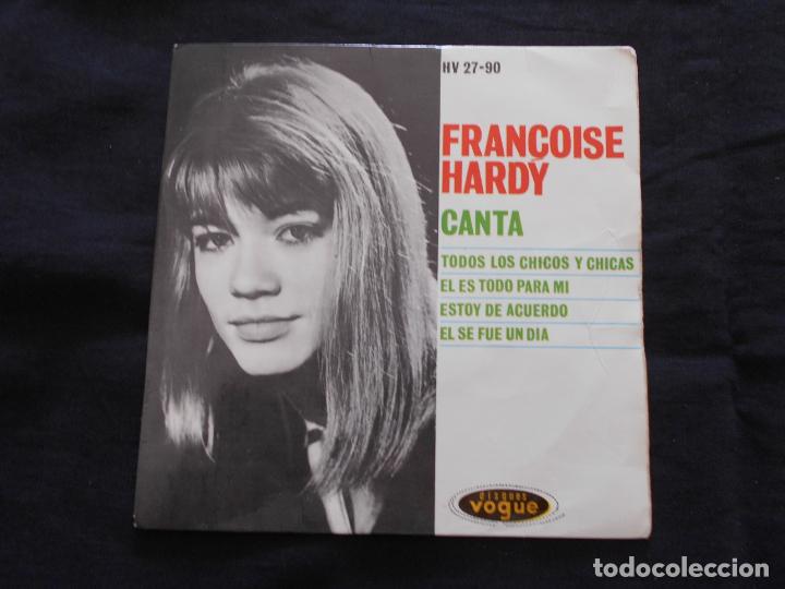 Discos de vinilo: FRANCOISE HARDY // TODOS LOS CHICOS Y CHICAS + 3 - Foto 1