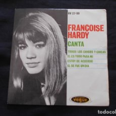 Discos de vinilo: FRANCOISE HARDY // TODOS LOS CHICOS Y CHICAS + 3. Lote 363899176
