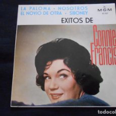 Discos de vinilo: CONNIE FRANCIS // LA PALOMA + 3. Lote 363906811