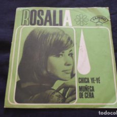 Discos de vinilo: ROSALIA // CHICA YE-YE + 1. Lote 363910576