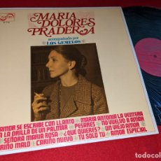 Discos de vinilo: MARIA DOLORES PRADERA & LOS GEMELOS LP 1969 ZAFIRO EXCELENTE ESTADO. Lote 363911961